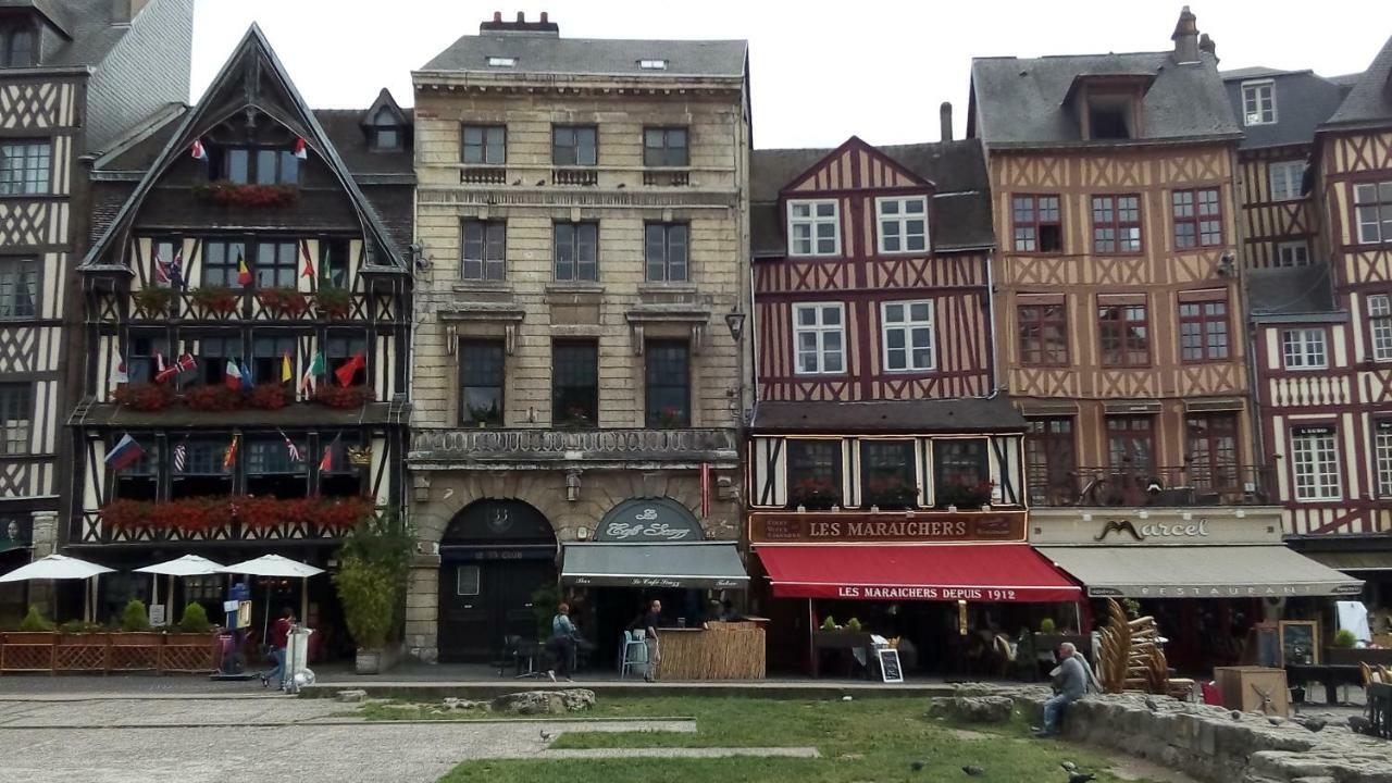 Between Historic Center And Quay, Ideal For Family Rouen Exteriör bild