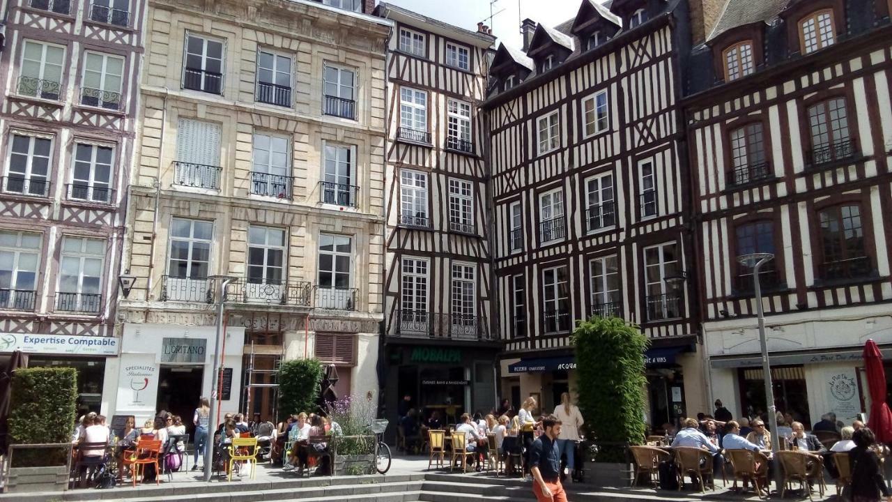 Between Historic Center And Quay, Ideal For Family Rouen Exteriör bild